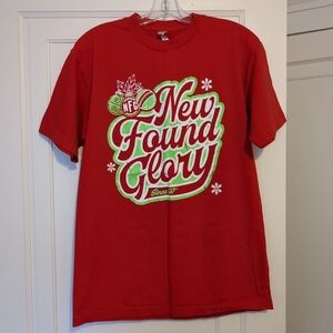 New Found Glory Christmas Pop Punk Tshirt Official Merch Holiday Festive Med
